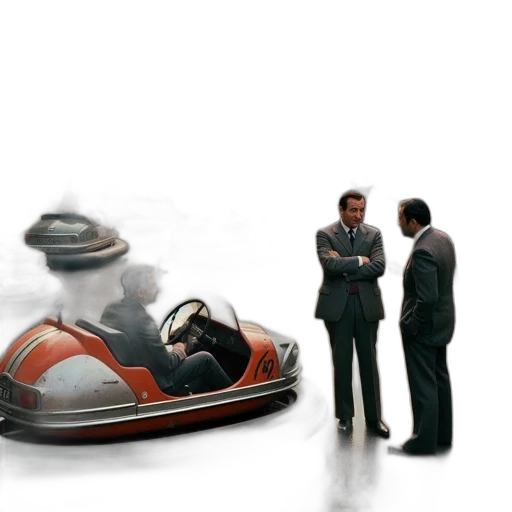 car, robot, jacket, weapon transparent PNG cut-out