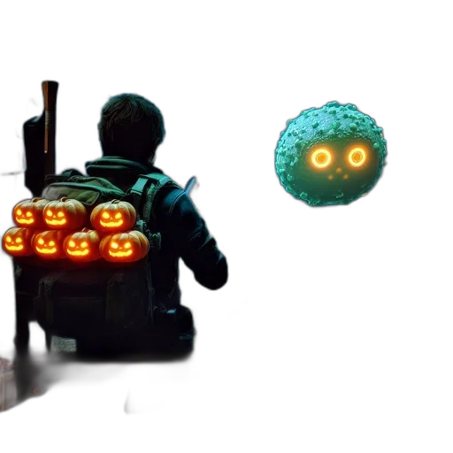 robot, weapon, creature, mask transparent PNG cut-out