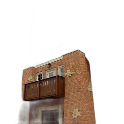 building, furniture, umbrella, robot transparent PNG cut-out