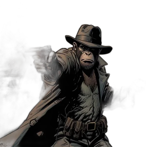 hat, comic book art, concept art, fantasy art transparent PNG cut-out