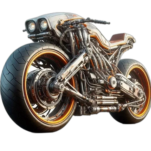 weapon, photorealistic, 3d render, concept art transparent PNG cut-out