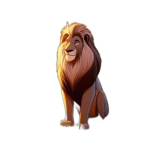 animal, crown, staff, creature transparent PNG cut-out