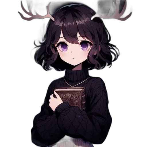 creature, hat, animal, staff transparent PNG cut-out