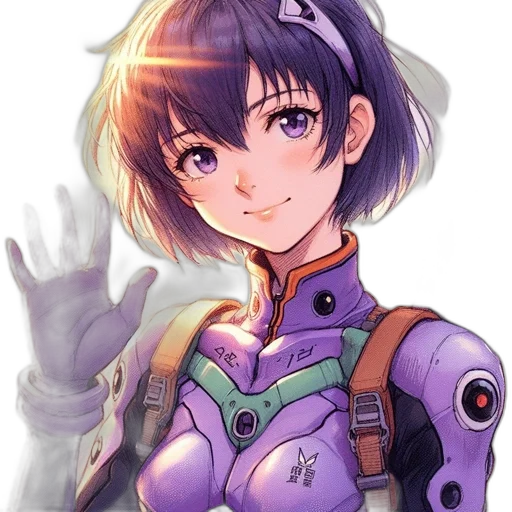 robot, weapon, face, staff transparent PNG cut-out