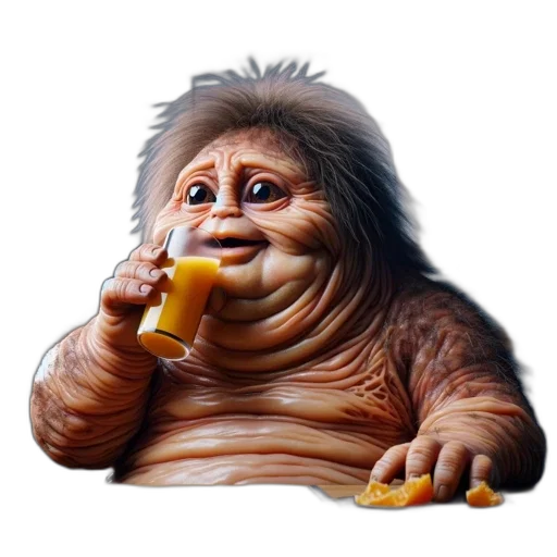 creature, animal, food, face transparent PNG cut-out