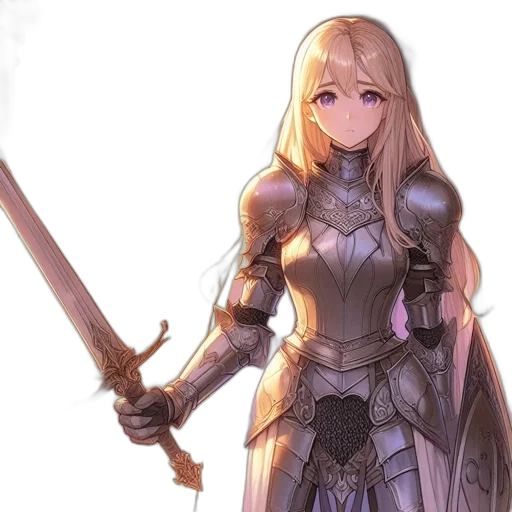 sword, weapon, staff, fantasy art transparent PNG cut-out