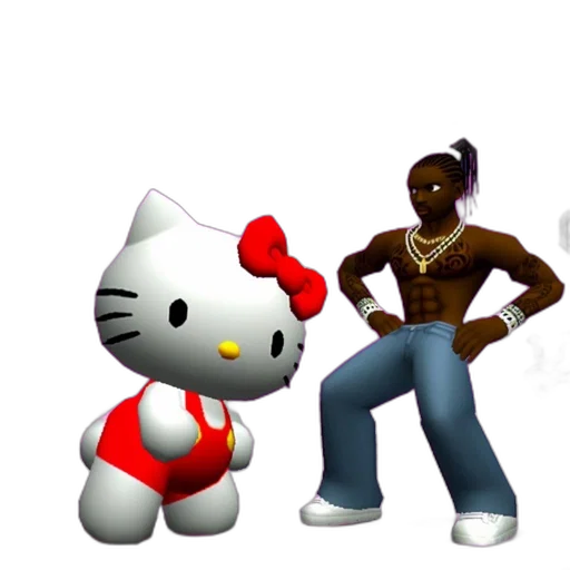 3d render, concept art, pixel art, cartoon transparent PNG cut-out