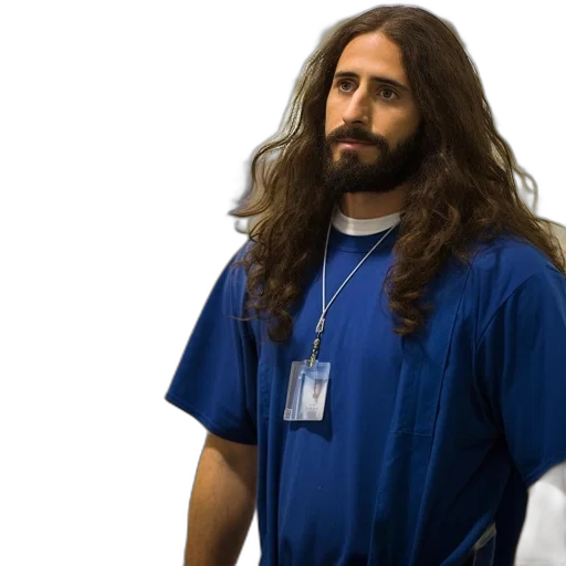 staff, hair, man, store transparent PNG cut-out
