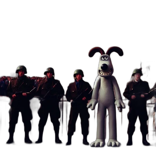 staff, animal, weapon, robot transparent PNG cut-out