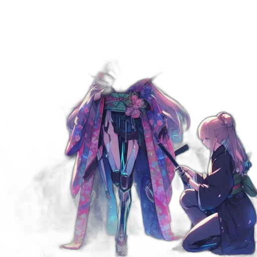 jacket, dress, mask, robot transparent PNG cut-out