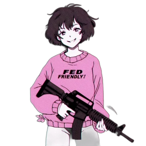 weapon, staff, animal, jacket transparent PNG cut-out