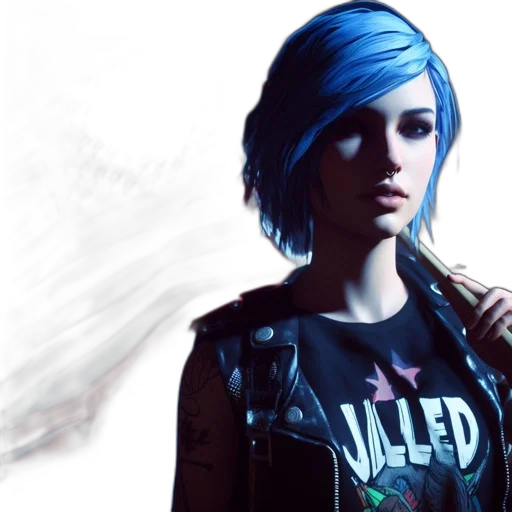 jacket, concept art, cyberpunk, photorealistic transparent PNG cut-out