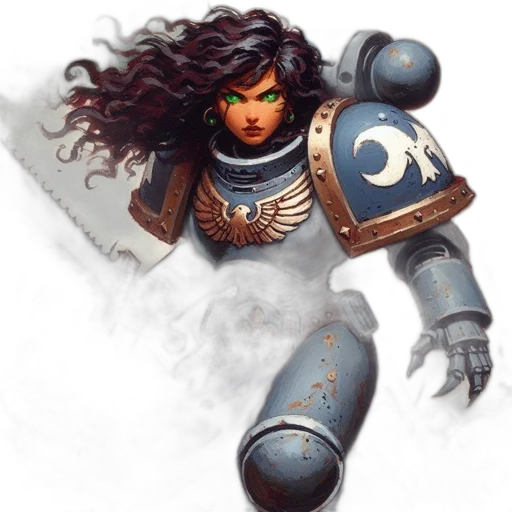 fantasy art, concept art, comic book art, photorealistic transparent PNG cut-out