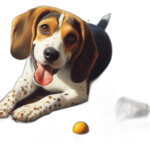 animal, photorealistic, oil painting, concept art transparent PNG cut-out