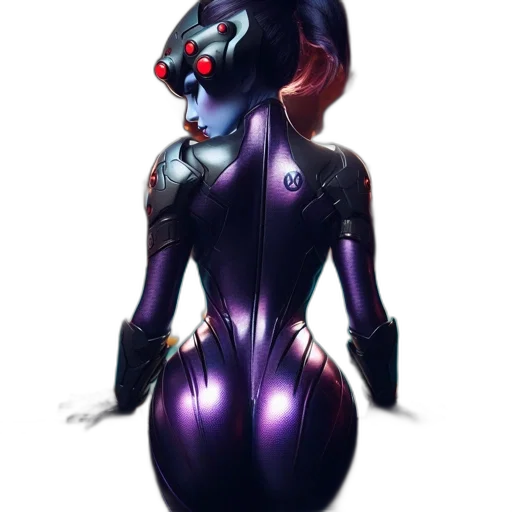 robot, mask, concept art, cyberpunk transparent PNG cut-out