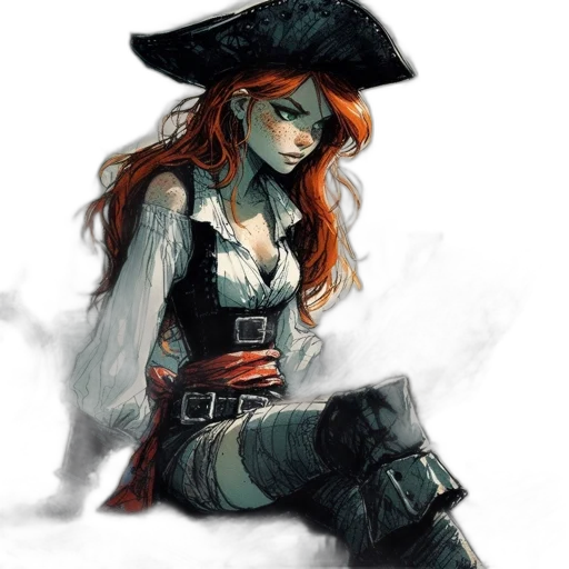 hat, fantasy art, concept art, comic book art transparent PNG cut-out