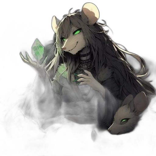 mask, creature, animal, staff transparent PNG cut-out