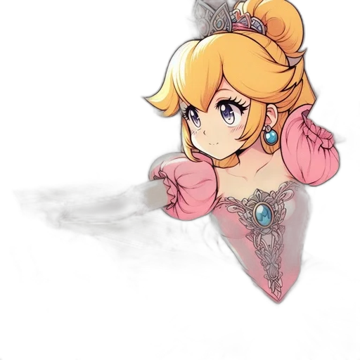 crown, dress, weapon, staff transparent PNG cut-out