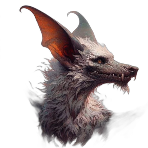dragon, creature, mask, face transparent PNG cut-out