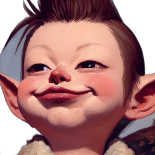 face, creature, mask, concept art transparent PNG cut-out