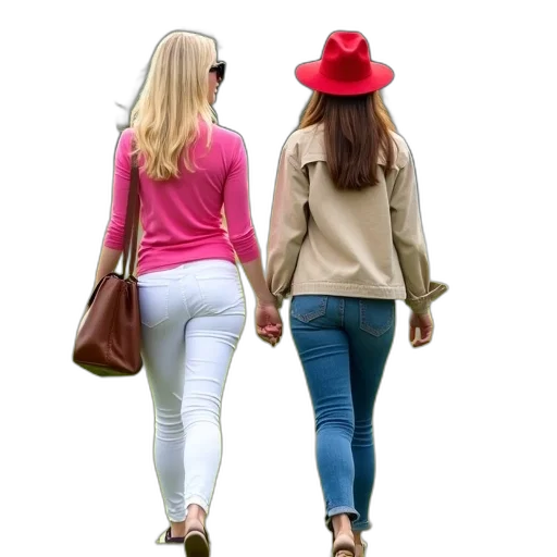 hat, jacket, 3d render, photorealistic transparent PNG cut-out