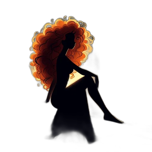 hair, crown, staff, dress transparent PNG cut-out