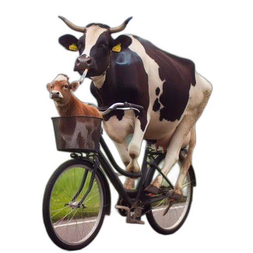 animal, concept art, photorealistic, comedic transparent PNG cut-out