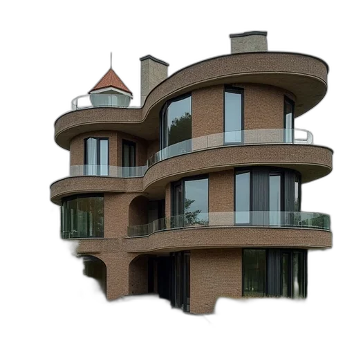 building, hair, crown, face transparent PNG cut-out