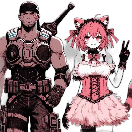 weapon, animal, anime, concept art transparent PNG cut-out