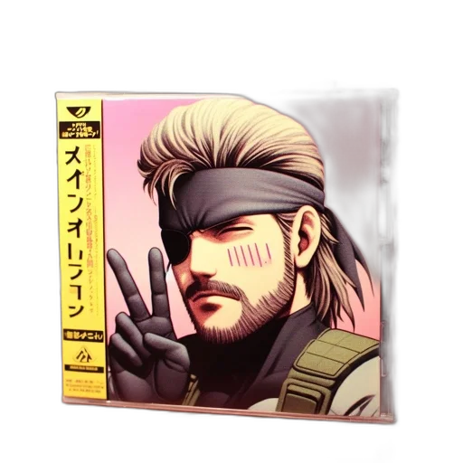 weapon, cyberpunk, vaporwave, comic book art transparent PNG cut-out