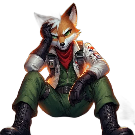 jacket, staff, animal, weapon transparent PNG cut-out