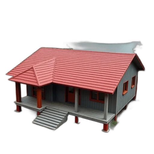 building, furniture, 3d render, concept art transparent PNG cut-out