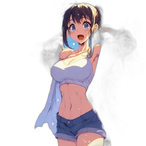 dress, weapon, robot, staff transparent PNG cut-out
