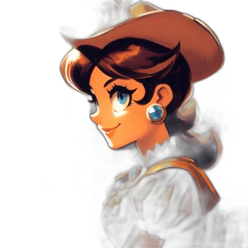 crown, staff, hat, face transparent PNG cut-out