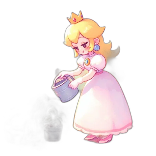 crown, dress, staff, weapon transparent PNG cut-out