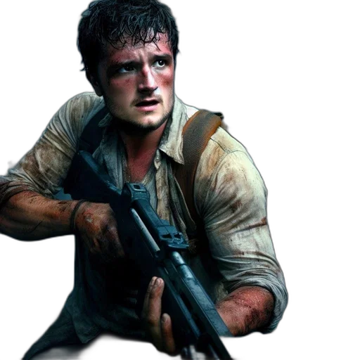 weapon, photorealistic, concept art, comic book art transparent PNG cut-out