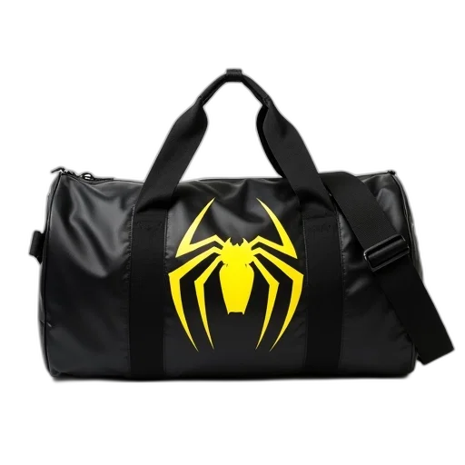 concept art, black, gym, bag transparent PNG cut-out