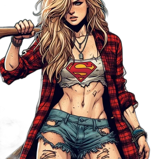 comic book art, cartoon, fantasy art, concept art transparent PNG cut-out