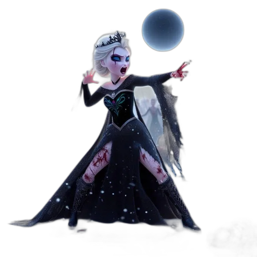 staff, crown, dress, concept art transparent PNG cut-out