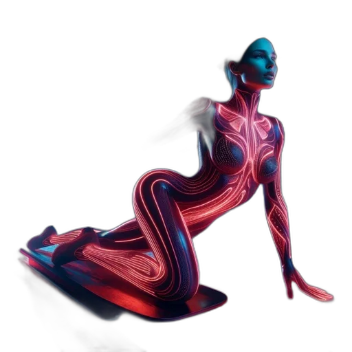 robot, dress, creature, jewelry transparent PNG cut-out
