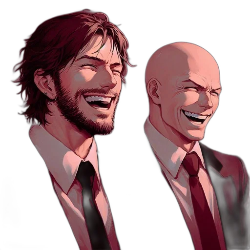 face, concept art, comic book art, pixel art transparent PNG cut-out