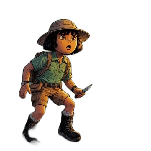 weapon, sword, staff, hat transparent PNG cut-out