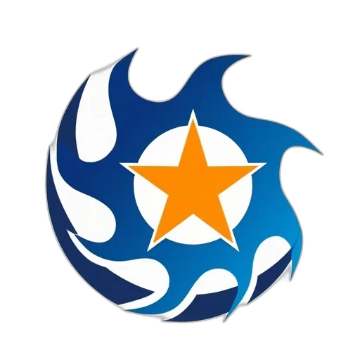 staff, logo, star, symbol transparent PNG cut-out