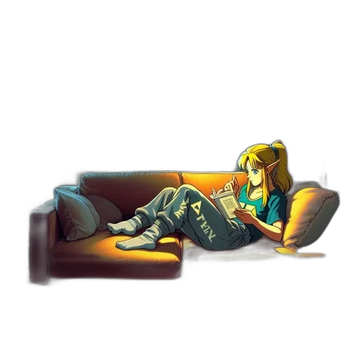 furniture, robot, shoes, pixel art transparent PNG cut-out