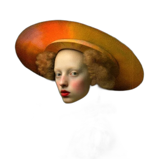 hat, crown, face, jewelry transparent PNG cut-out