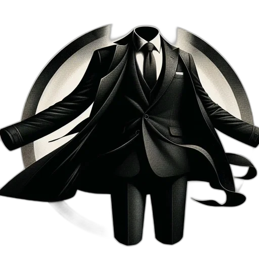 mask, jacket, staff, umbrella transparent PNG cut-out