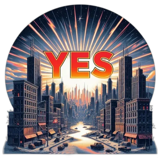 bustling, cityscape, illuminated, vivid transparent PNG cut-out