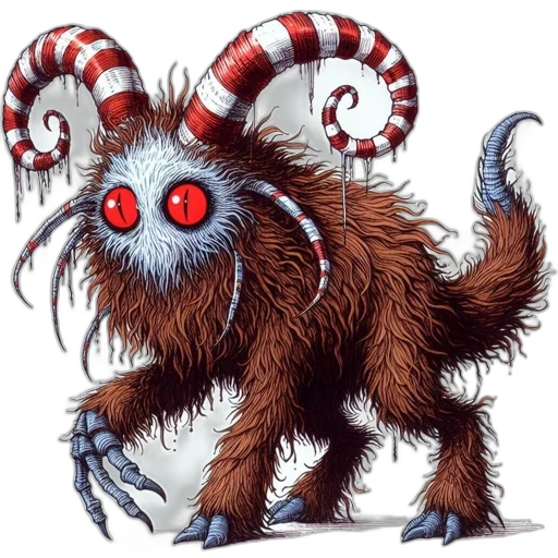 creature, animal, dragon, staff transparent PNG cut-out