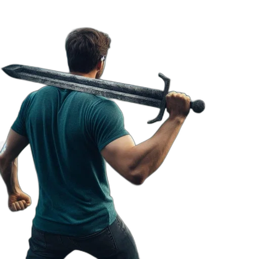 sword, weapon, staff, concept art transparent PNG cut-out