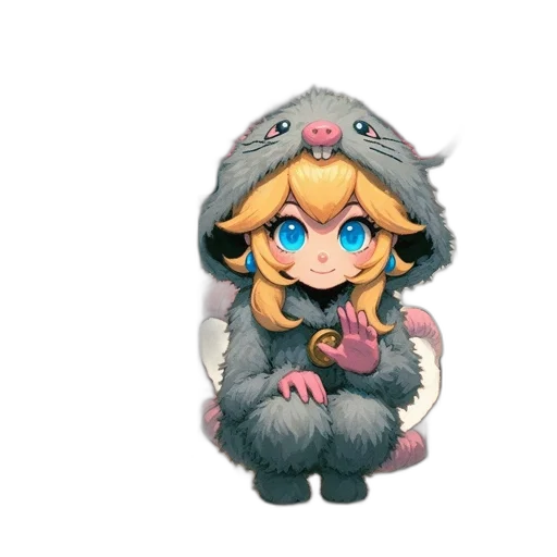 creature, animal, staff, weapon transparent PNG cut-out